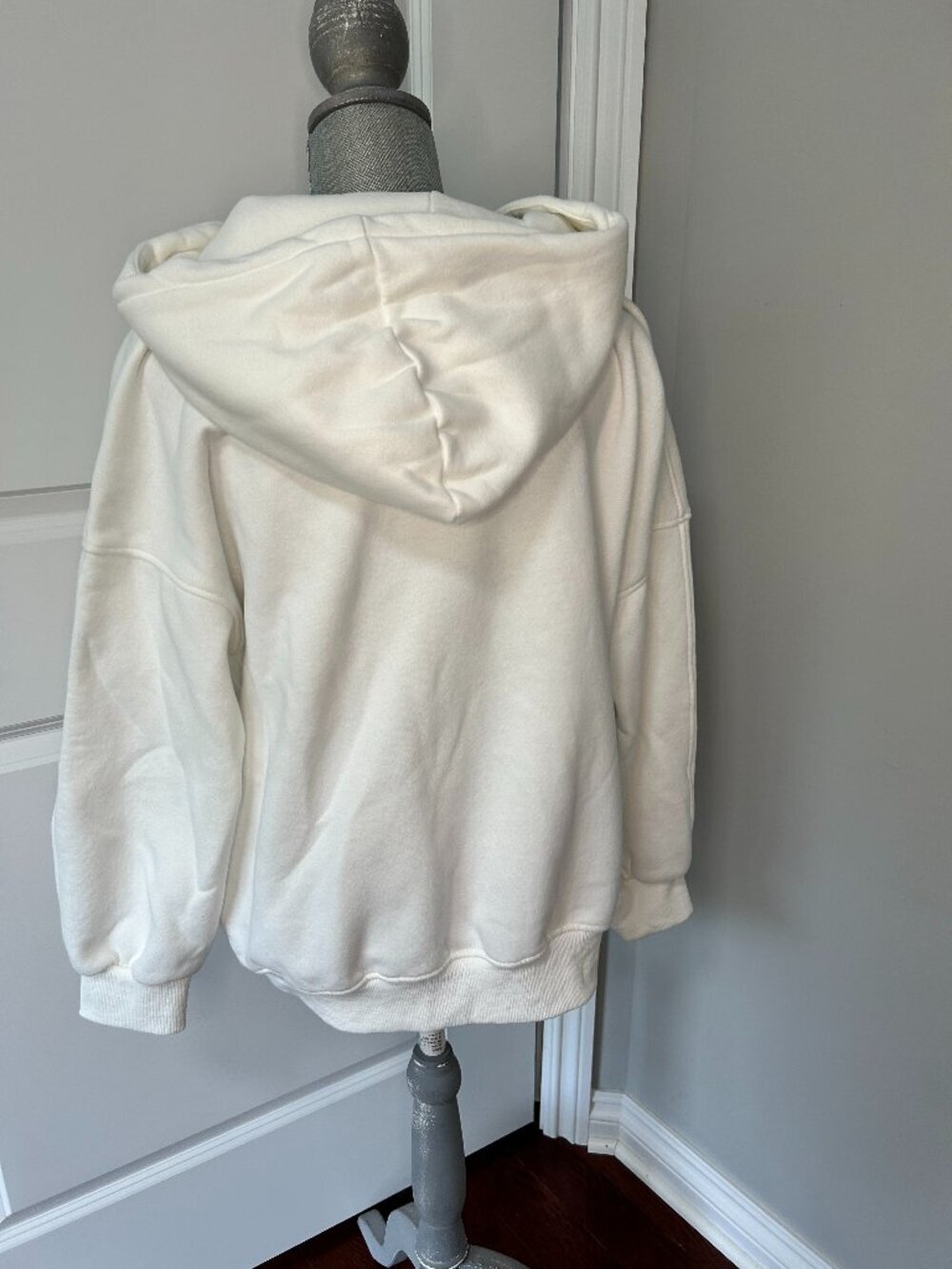 Anrabess Women's Oversized V-Neck Hoodie W Size M EUC - Picture 3 of 3
